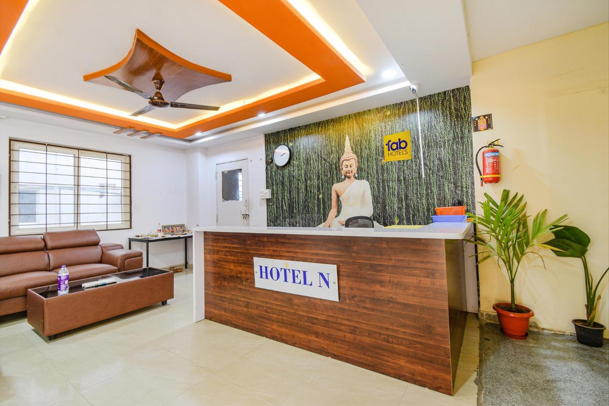 Fabhotel N Residency, Hitech City - 350M From Yashoda Hospital, Hitech City Хайдарабад Экстерьер фото